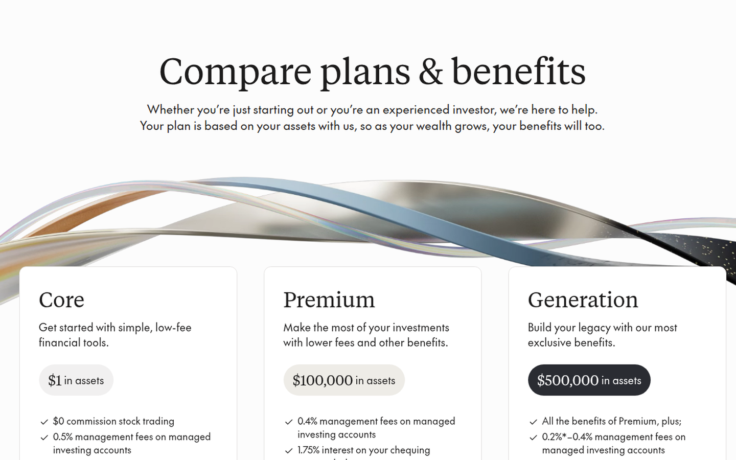 Wealthsimple official product screenshot reused from the live directory review