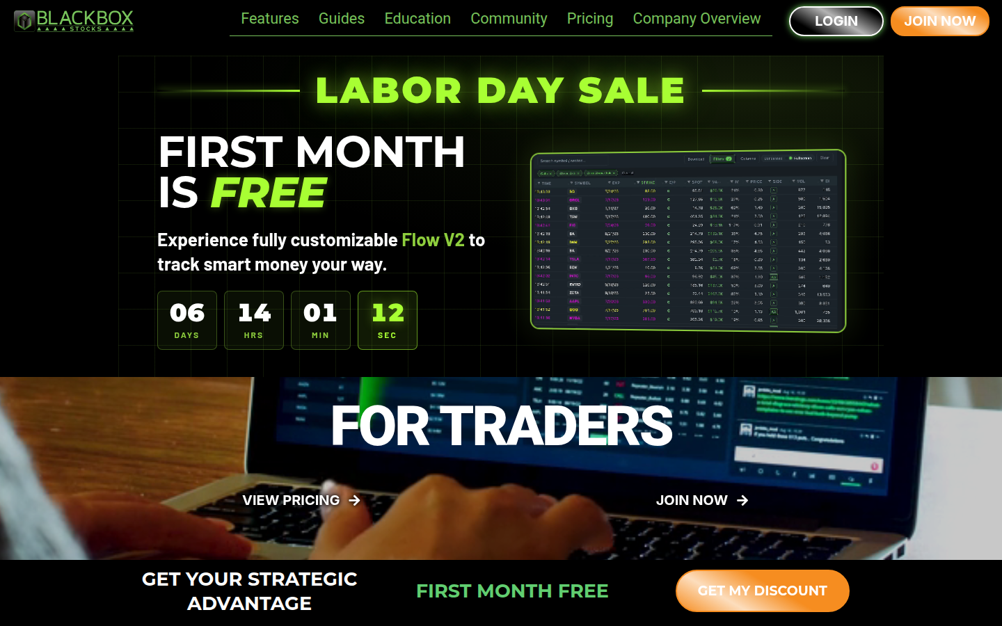 BlackBoxStocks official homepage