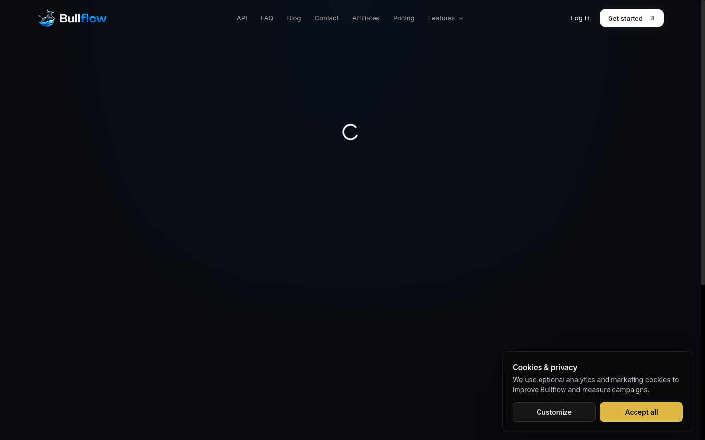 Bullflow product page
