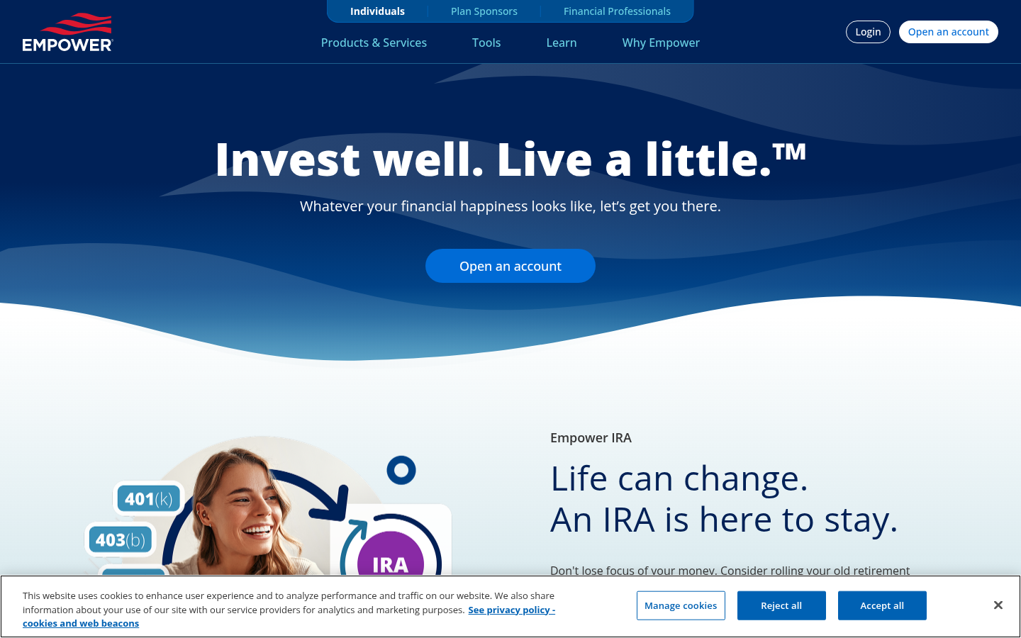 Empower (Personal Capital) official homepage