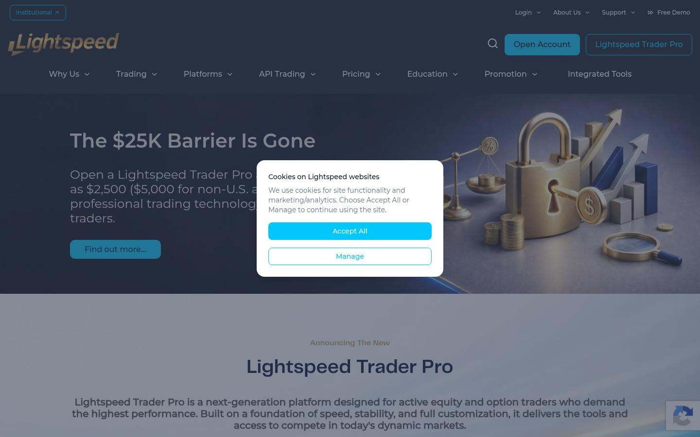 Lightspeed official homepage