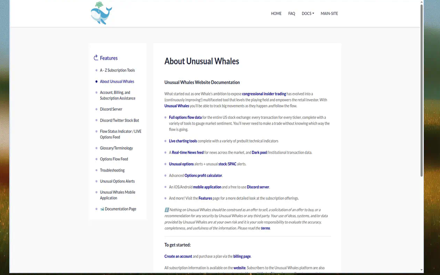 Unusual Whales docs — how it works (captured 2026-09-13)